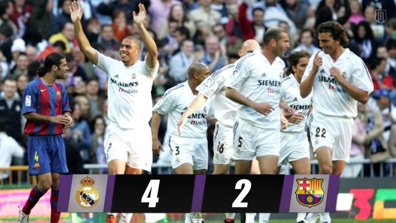 El Classico 2004/2005: Real 4-2 Barca, cao thủ chịu cao cầu