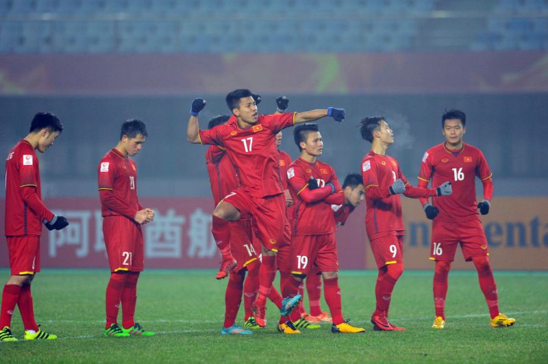 Hình ảnh chiến thắng của U23 Việt Nam trước U23 Iraq